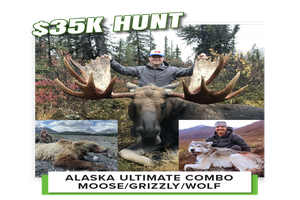 2025 Moose/Grizzly/Wolf Ultimate Combo hunt in Alaska Thumbnail